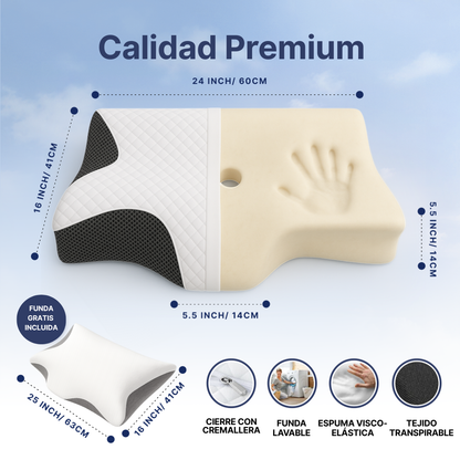OrthoSleep™ – Almohada Cervical.